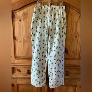 Christmas cactus pajama pants online